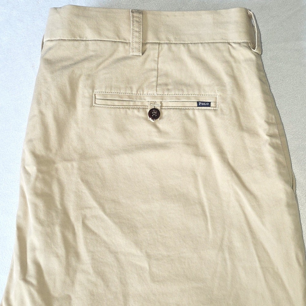 Polo Ralph Lauren Mens Stretch Classic Fit Chino Pants Khaki Tan Size 40X28